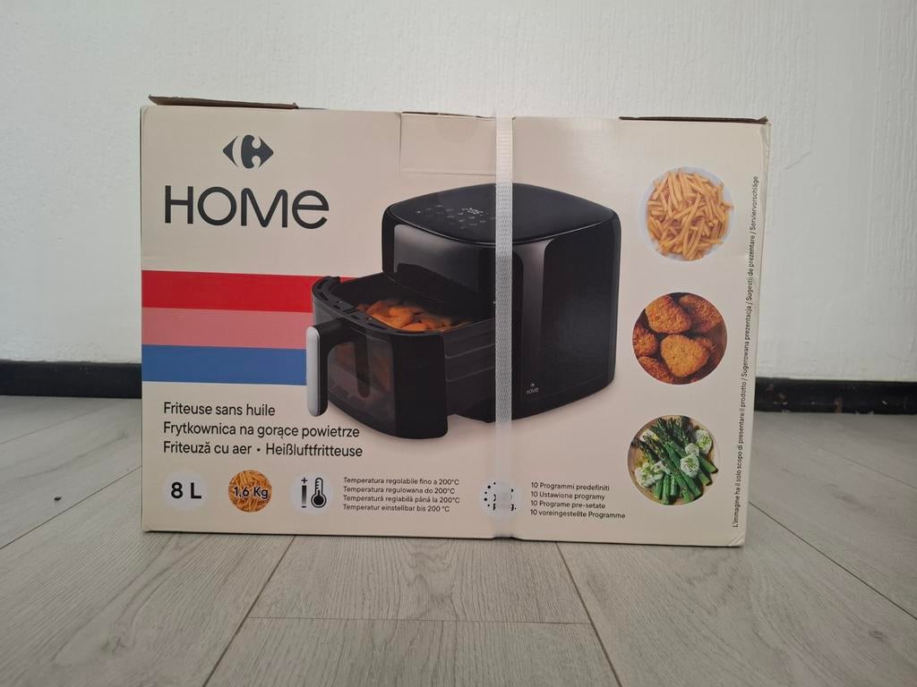 Airfryer Home XXL 8L, Electroménager, Friteuses à air, Enlèvement, Friteuse à air
