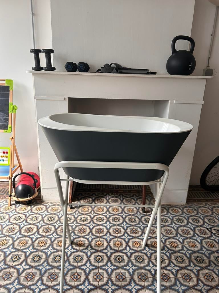 Babybadje met staander, Ophalen, Zo goed als nieuw, Badje