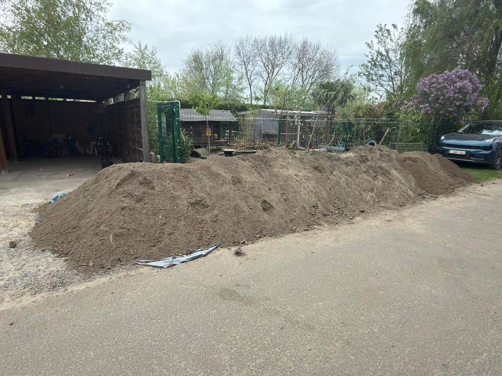 Ophoogzand, Tuin en Terras, Zand, Ophalen, Gebruikt, Ophoogzand