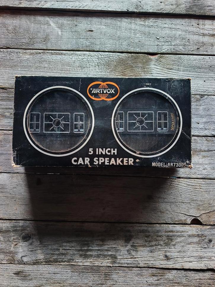 Haut-parleurs de voiture 5 pouces rétro vintage neufs, Autos : Divers, Haut-parleurs voiture, Neuf, Enlèvement ou Envoi