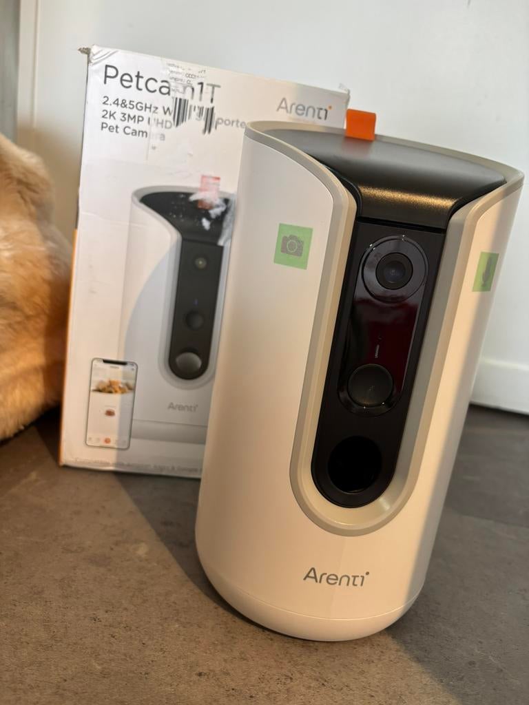 Arent Pet dieren camera bewakingscamera met beloningssysteem, Ophalen