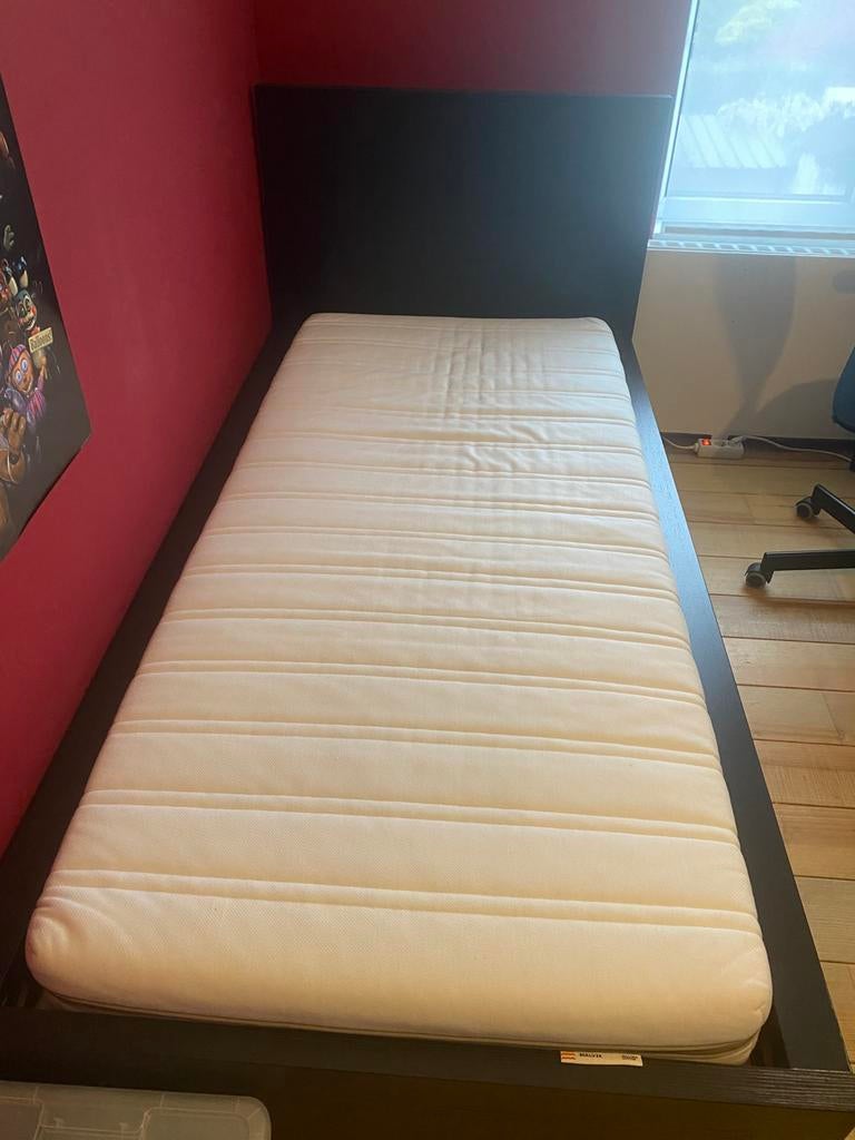 Eenpersoonsbed, Huis en Inrichting, Ophalen, Gebruikt, 90 cm, Eenpersoons