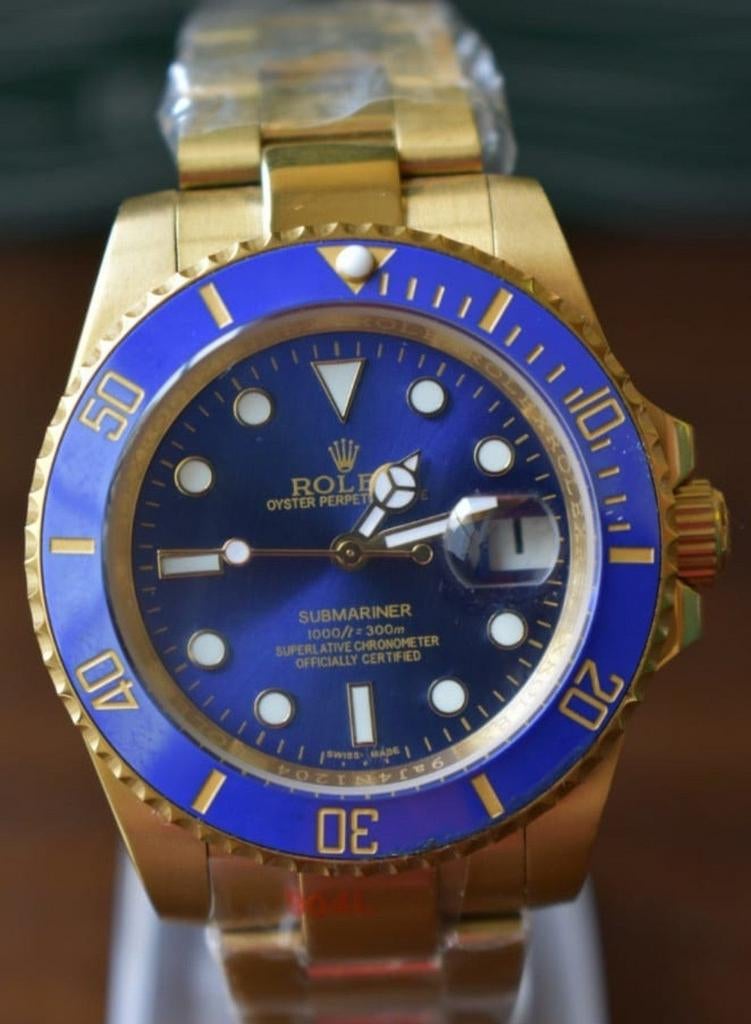 En raison de l'arrêt des 5 nouvelles montres pour hommes Hor, Bijoux, Sacs & Beauté, Montres | Hommes, Enlèvement ou Envoi, Or