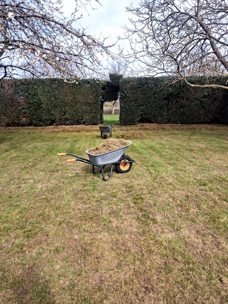 Tuinonderhoud/tuinman, Ophalen