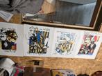 Offset -litho's Herman Brood popserie, Antiek en Kunst, Kunst | Schilderijen | Abstract, Ophalen