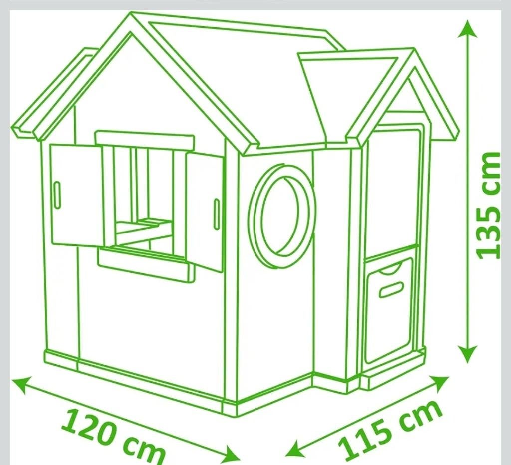 Speelhuis, Kinderen en Baby's, Speelgoed | Buiten | Speelhuisjes, Ophalen, Zo goed als nieuw, Kunststof