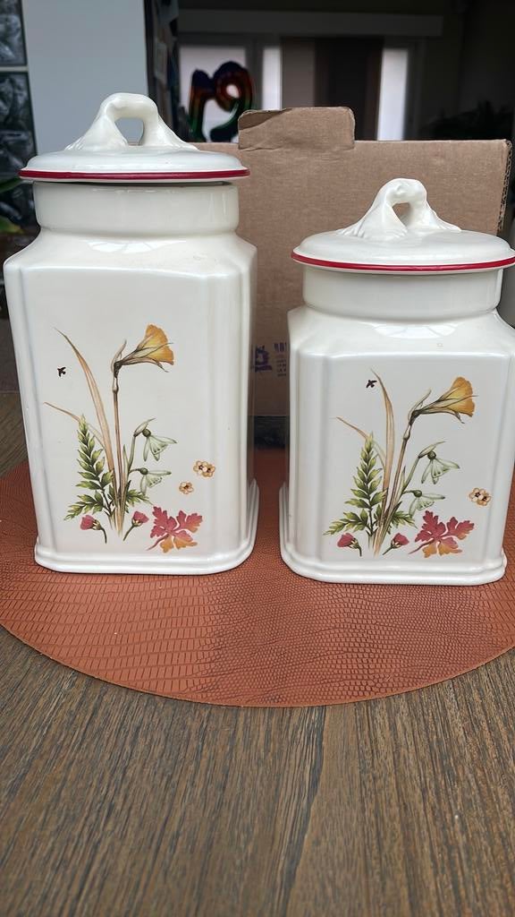 Royal Winton lark rise voorraadpotten, Antiek en Kunst, Ophalen