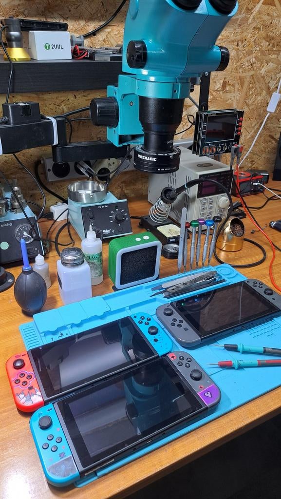 Réparation Nintendo switch & Ps, Consoles de jeu & Jeux vidéo, Consoles de jeu | Nintendo Switch, Enlèvement ou Envoi, Switch OLED