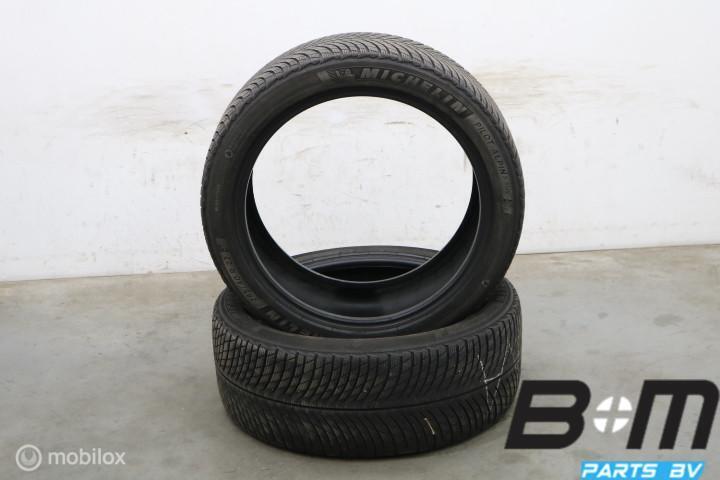 2 x 2854022 110V Michelin Alpin 5 SUV 5.5mm 285 40 22, Gebruikt, Band(en)