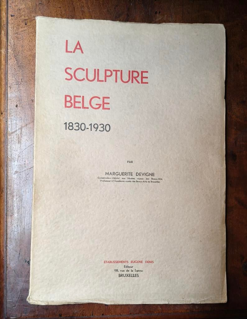 Livre : "La sculpture belge, 1830-1930" ., Musique & Instruments, Partitions