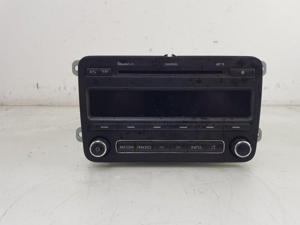 RADIO Skoda Fabia II (5J) (|5J0035161C|5J0035161G|), Utilisé, Skoda