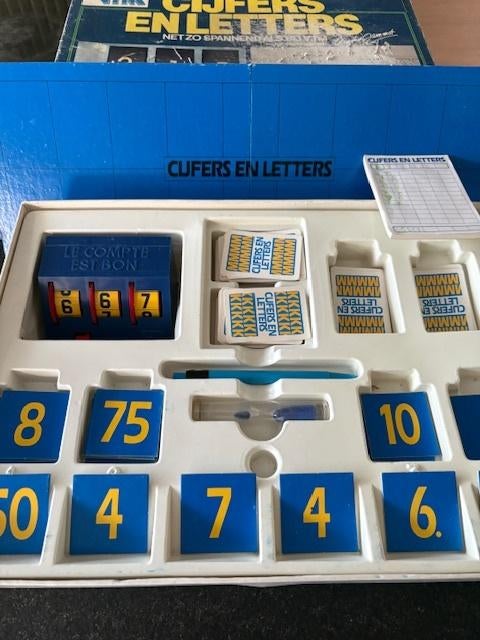 Épeler des chiffres et des lettres, Enlèvement ou Envoi, Utilisé