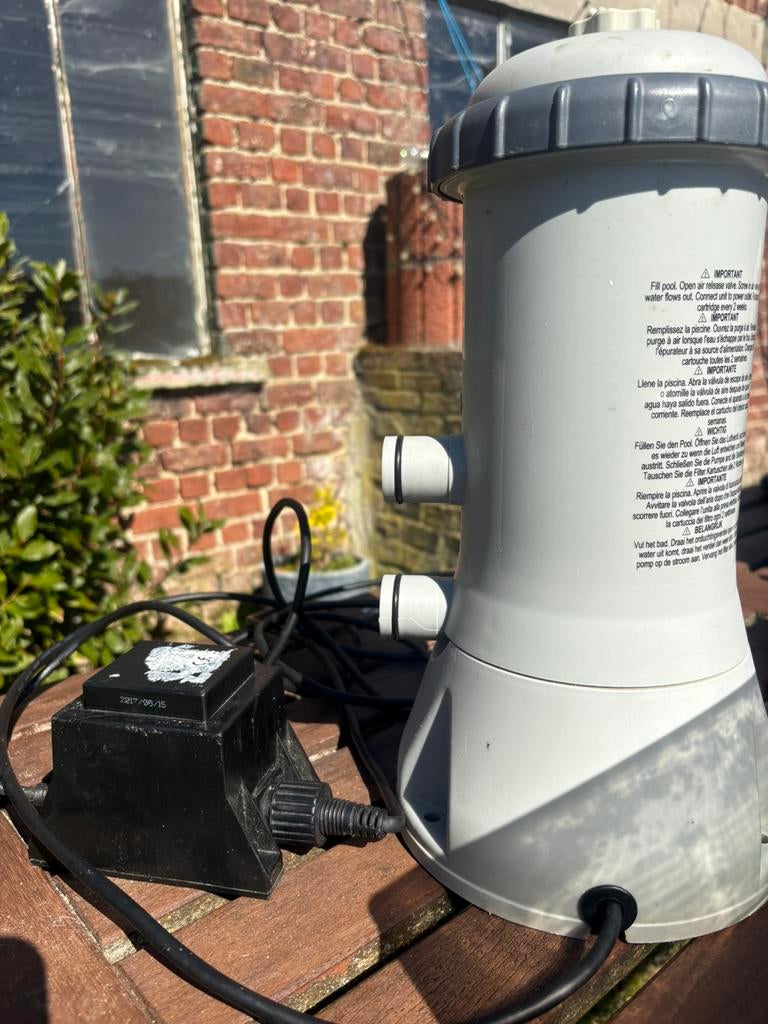 Pompe de filtration Intex Eco 638G, Enlèvement ou Envoi, Utilisé, Filtre