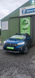 Dacia Sandero 1000cc stepway AUTOMATISCHE VERSNELLINGSBAK EU, Auto's, Stof, Blauw, 1 kg, 5 deurs