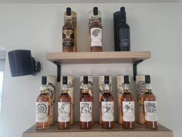 PRIJSVERLAGING!!!Game of thrones whisky collectie disponible aux enchères