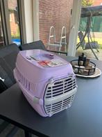 Paarse transportbox, Ophalen, Zo goed als nieuw