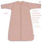 Warme slaapzak Jollein 3,5 tog met mouwen en 2,5 tog zonder, Kinderen en Baby's, Babykleding | Prematuur, Ophalen of Verzenden