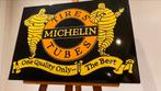 Emaille bord Michelin., Verzamelen, Ophalen, Zo goed als nieuw, Reclamebord