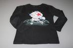 zwarte longsleeve ruimte maat 122, Ophalen of Verzenden, Zo goed als nieuw, Jongen, Shirt of Longsleeve