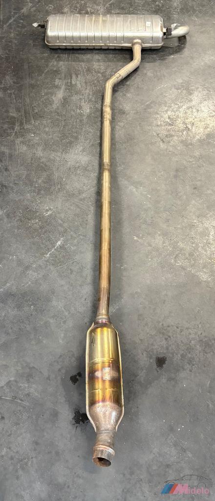 BMW F70 UITLAAT MET DEMPER 5A06732, Autos : Pièces & Accessoires, Systèmes d'échappement, BMW, Utilisé, Enlèvement ou Envoi