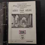 Luxe - Blad Sint Amandsberg Genummerd: Abdij Van AULNE, Ophalen of Verzenden, Gestempeld