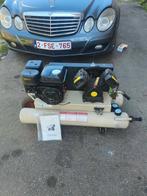 Benzine professionele compressor, Doe-het-zelf en Bouw, Ophalen of Verzenden