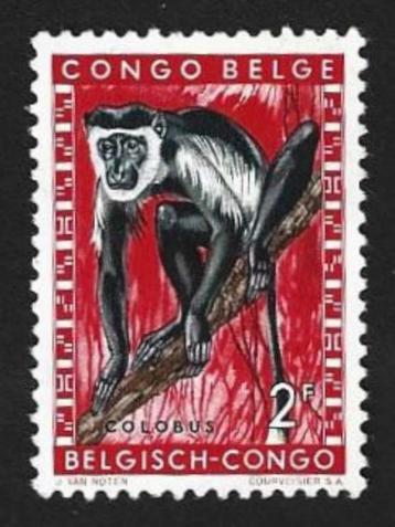 Postzegel 1959 Belgisch Congo Definitive Issues – Dieren beschikbaar voor biedingen