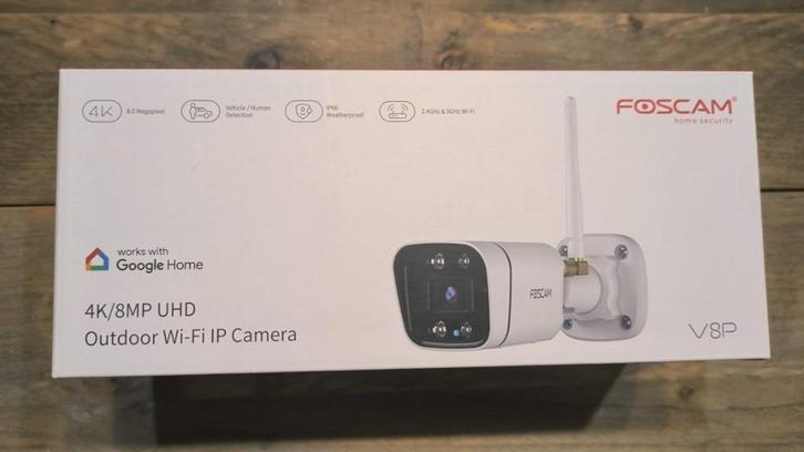 Beveiligingscamera Foscam V8P, Audio, Tv en Foto, Videobewaking, Nieuw, Buitencamera, Ophalen of Verzenden