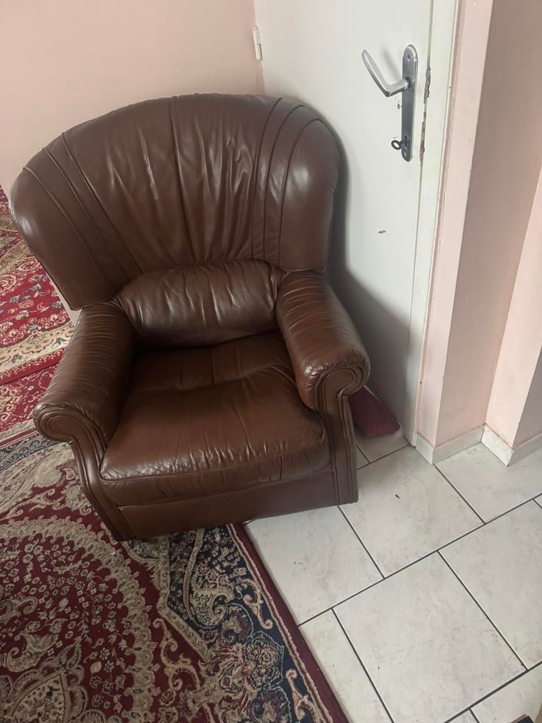 Salon, Enlèvement, Utilisé, Cuir, Cuir