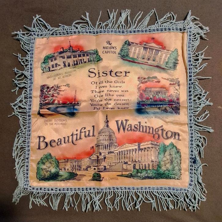 Kussensloop WO2, Verzamelen, Militaria | Algemeen, Ophalen of Verzenden