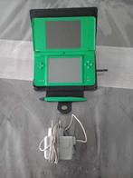 Nintendo DS XL, Groen, Met beschermhoes of tas, Gebruikt, DS Original of Phat