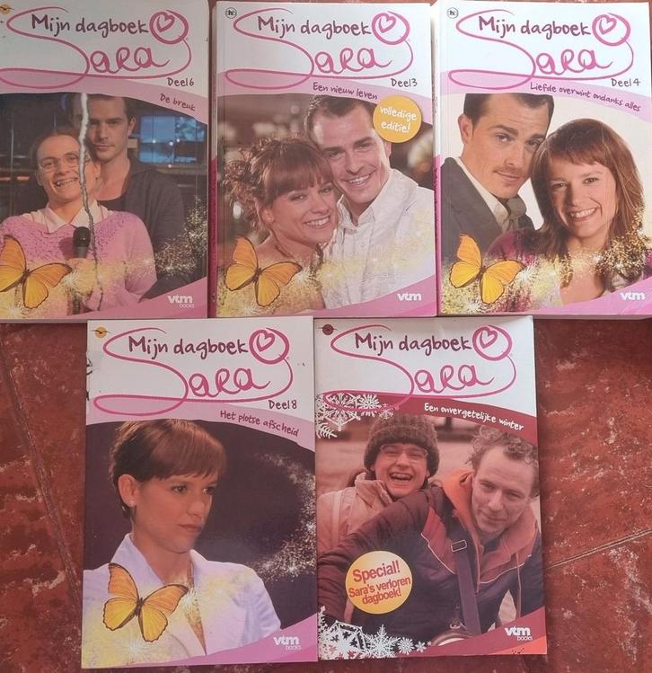 Boeken van de reeks Sara Mijn dagboek, Boeken, Romans, Gelezen, België, Ophalen of Verzenden