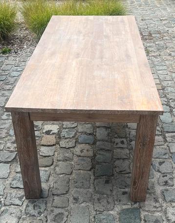 Eiken eettafel William Winston collection beschikbaar voor biedingen