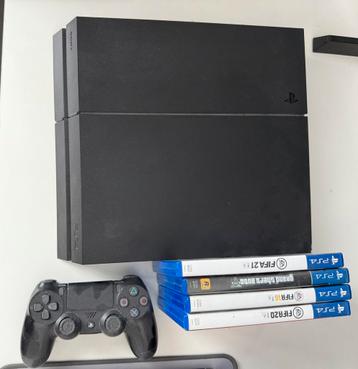 Ps4 avec jeux cable et manette, Enlèvement ou Envoi, Comme neuf, Avec jeux