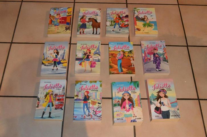 „Juliette” 12-delige tienerboeken in zeer goede staat!, Boeken, Kinderboeken | Jeugd | 13 jaar en ouder, Zo goed als nieuw, Fictie