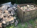 Witstenen rotsen gobertange moulons, Tuin en Terras, Ophalen, Zo goed als nieuw