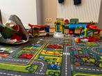 toet toet autos set vtech met garage, ambulance en racetrack, Enlèvement, Utilisé, 2 à 4 ans