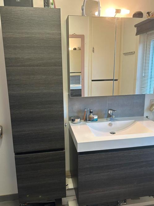 Badkamer meubel en colomkast, Huis en Inrichting, Badkamer | Badkamermeubels, Zo goed als nieuw, Ophalen