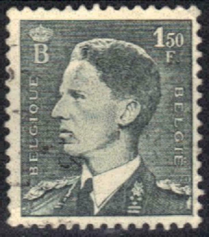 Belgie 1953 - Yvert/OBP 909 - Koning Boudewijn (ST), Postzegels en Munten, Postzegels | Europa | België, Gestempeld, Gestempeld