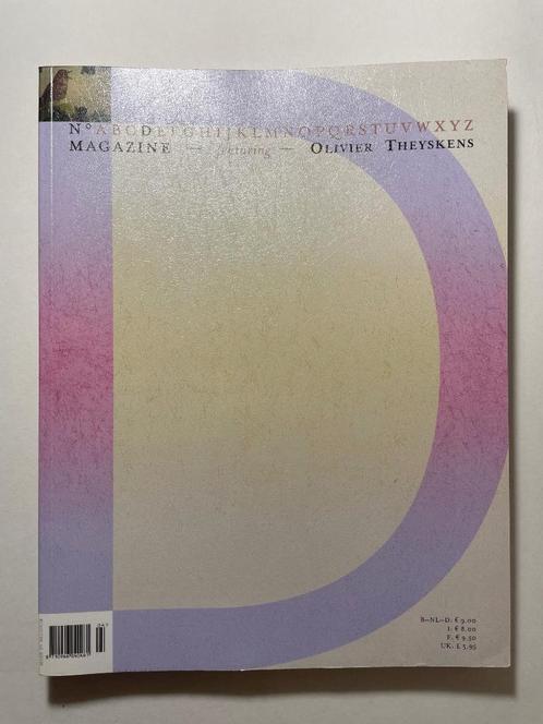 A MAGAZINE N°D (A Magazine Curated by) Olivier Theyskens, Verzamelen, Tijdschriften, Kranten en Knipsels, Tijdschrift, 1980 tot heden