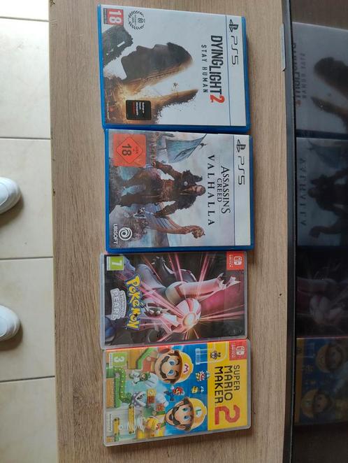 3 Topgames voor PS5 & Nintendo Switch (pokemon is verkocht), Cd's en Dvd's, VHS | Kinderen en Jeugd, Zo goed als nieuw, Ophalen of Verzenden