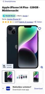 Iphone 14 plus en apple watch se 2024, Télécoms, Téléphonie mobile | Apple iPhone, Enlèvement, 128 GB, IPhone 14