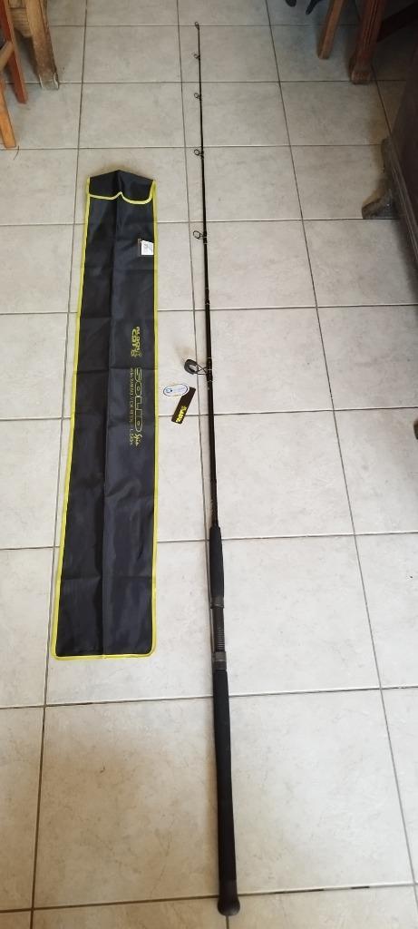 Black Cat Solid Spin meervalhengel van 240 cm/40-160 g, Watersport en Boten, Hengelsport | Roofvissen, Nieuw, Werphengel, Ophalen of Verzenden