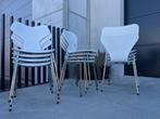 Fritz Hansen Arne Jacobsen grand prix, series 7, ant stoelen, Huis en Inrichting, Verzenden, Wit, Design, Zo goed als nieuw