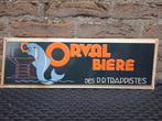 Reclamebord Orval bier, Ophalen of Verzenden, Nieuw, Reclamebord, Plaat of Schild