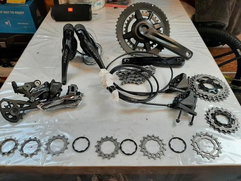 Mechanische Shimano Grx 810 211 mix groepset, Fietsen en Brommers, Fietsonderdelen, Gebruikt, Algemeen, Derailleur of Ketting