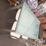 Keukentafel +4 stoelen, Huis en Inrichting, Tafels | Statafels, Ophalen, Gebruikt