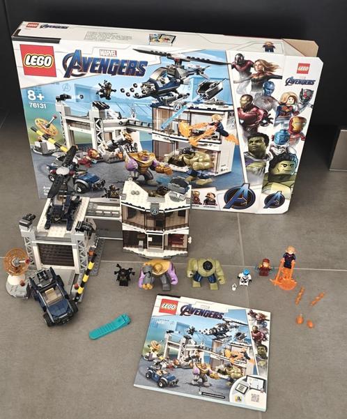 Lego 76131 Strijd bij de basis van de Avengers, Kinderen en Baby's, Speelgoed | Duplo en Lego, Zo goed als nieuw, Lego, Complete set