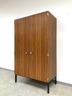Vintage design Meurop kleerkast 1960's, 100 tot 150 cm, 150 tot 200 cm, Met hangruimte, 50 tot 75 cm