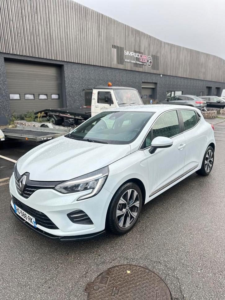 Clio 5 intense 2021, Auto's, Renault, Particulier, Achteruitrijcamera, Elektrisch, Leder, Onderhoudsboekje, Ophalen